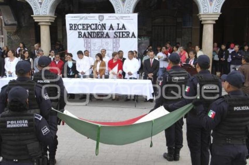 BANDERA SIERA . TEHUACÁN