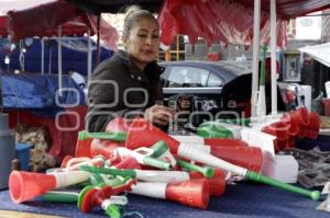 GRITO DE INDEPENDENCIA . INSTALACIÓN VENDEDORES