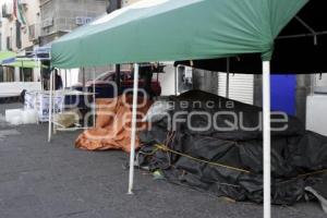 GRITO DE INDEPENDENCIA . INSTALACIÓN VENDEDORES