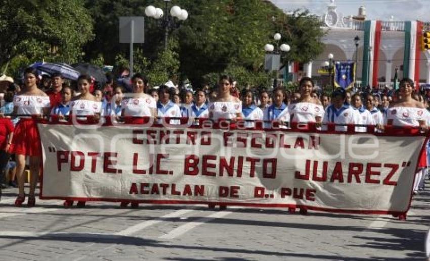 DESFILE 16 DE SEPTIEMBRE . ACATLÁN