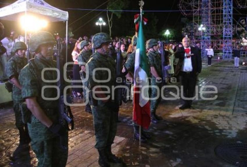 GRITO DE INDEPENDENCIA . TEHUACÁN