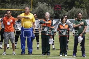 FÚTBOL AMERICANO . AZTECAS UDLAP VS TIGRES UANL