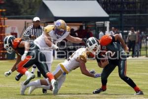 FÚTBOL AMERICANO . AZTECAS UDLAP VS TIGRES UANL