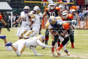 FÚTBOL AMERICANO . AZTECAS UDLAP VS TIGRES UANL