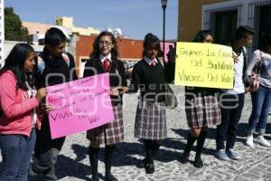 MANIFESTACIÓN ESTUDIANTES FNERRR