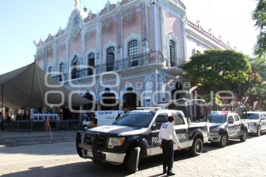 TEHUACÁN. MANIFESTACIÓN POLICIA ASESINADO