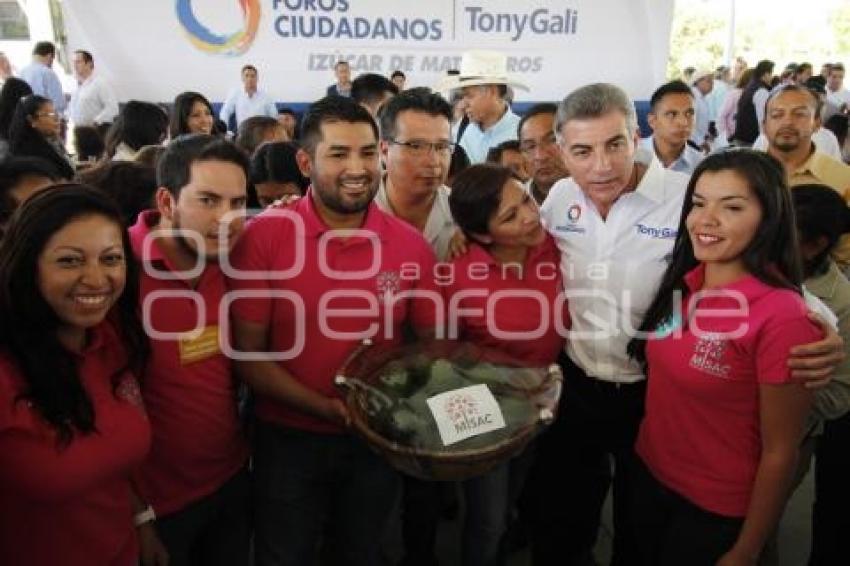 FOROS CIUDADANOS . TONY GALI