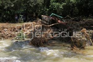 DESBORDAMIENTO DEL RIO IXCATL