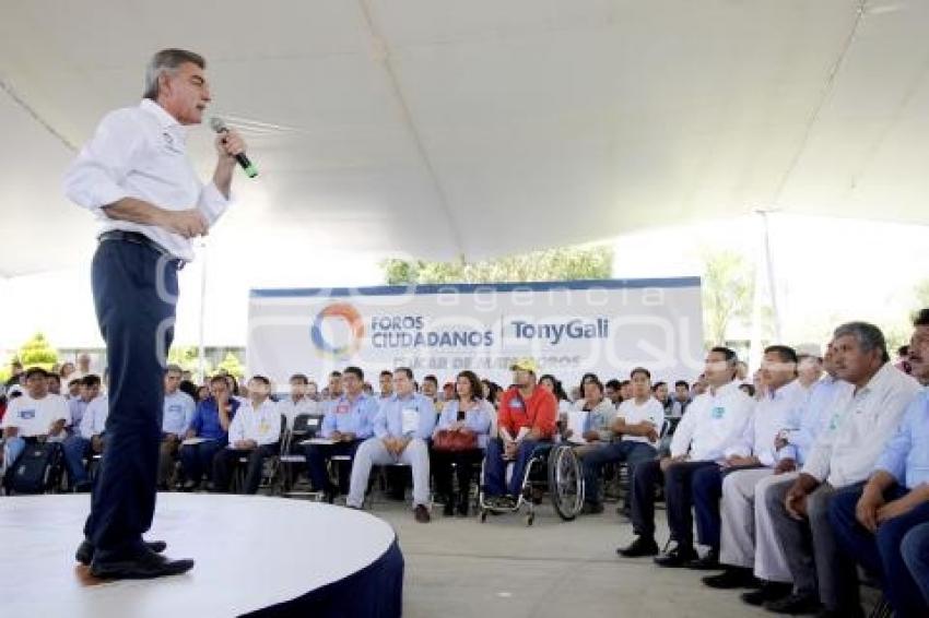 FOROS CIUDADANOS . TONY GALI