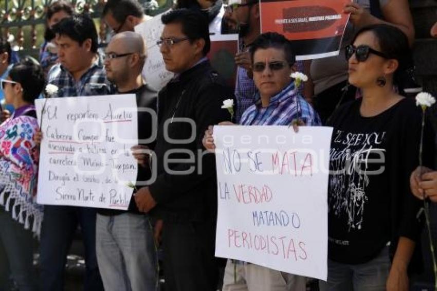 PROTESTA PERIODISTAS