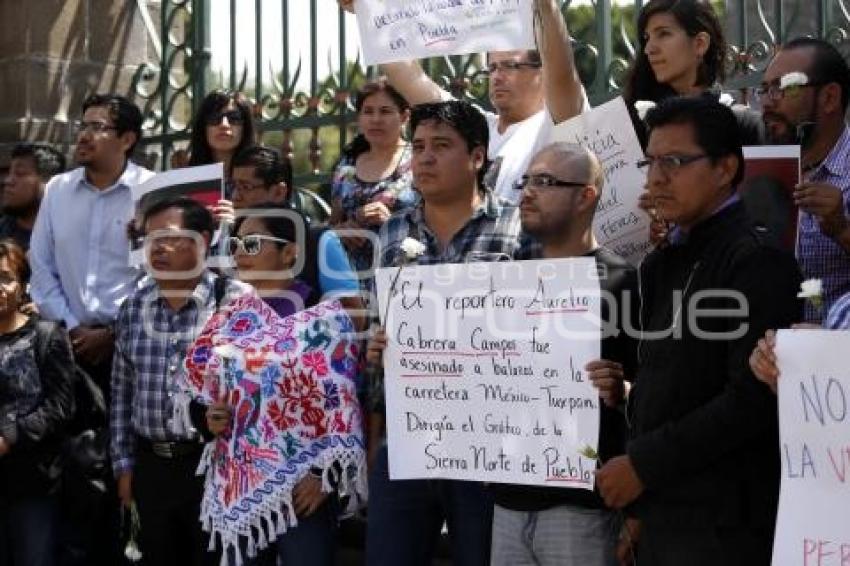 PROTESTA PERIODISTAS