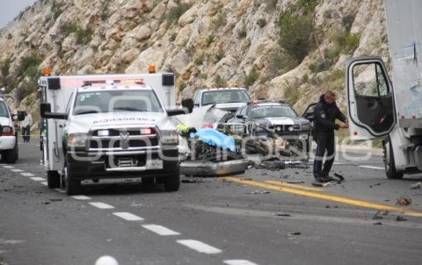 ACCIDENTE . CARRETERA CUACNOPALAN-OAXACA