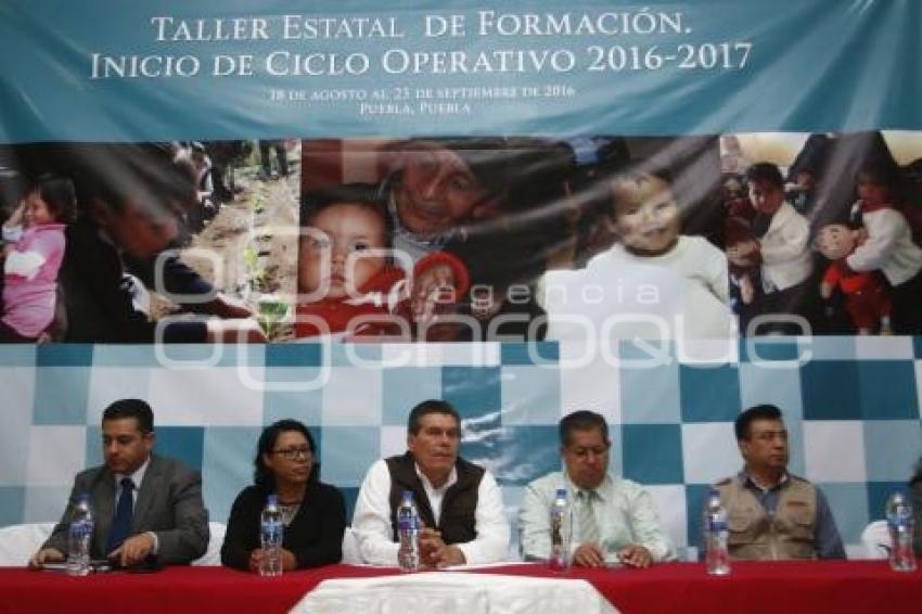 CONAFE . TALLER ESTATAL DE FORMACIÓN