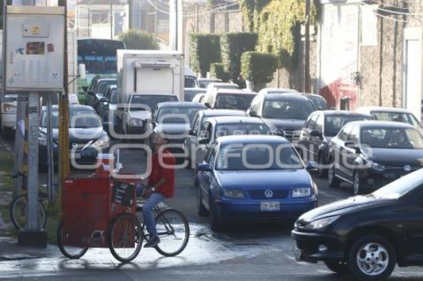 PAVIMENTACIÓN 9 NORTE SUR . TRÁFICO