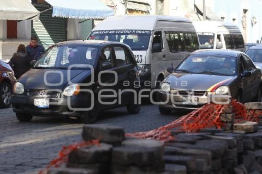 PAVIMENTACIÓN 9 NORTE SUR . TRÁFICO