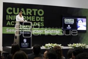 INFORME SENADORA LUCERO SALDAÑA