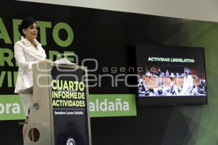 INFORME SENADORA LUCERO SALDAÑA