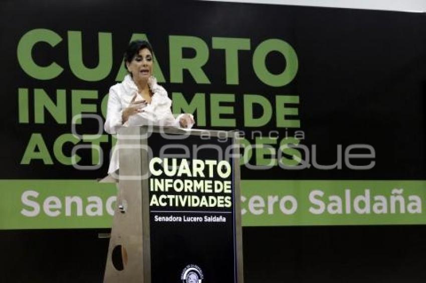 INFORME SENADORA LUCERO SALDAÑA