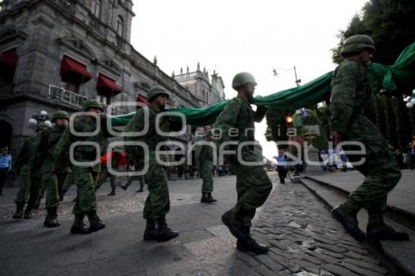 IZAMIENTO DE BANDERA