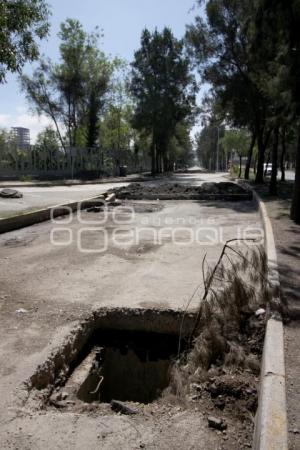 PAVIMENTACIÓN . BULEVAR DEL NIÑO POBLANO