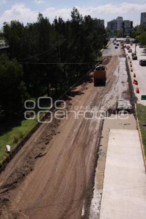 PAVIMENTACIÓN . BULEVAR DEL NIÑO POBLANO