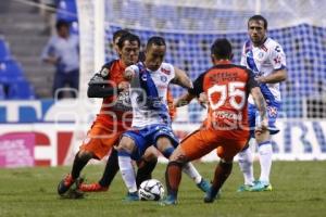 FÚTBOL . CLUB PUEBLA VS PACHUCA