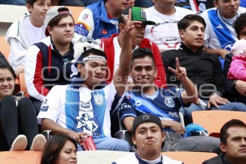 FÚTBOL . CLUB PUEBLA VS PACHUCA