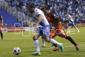 FÚTBOL . CLUB PUEBLA VS PACHUCA