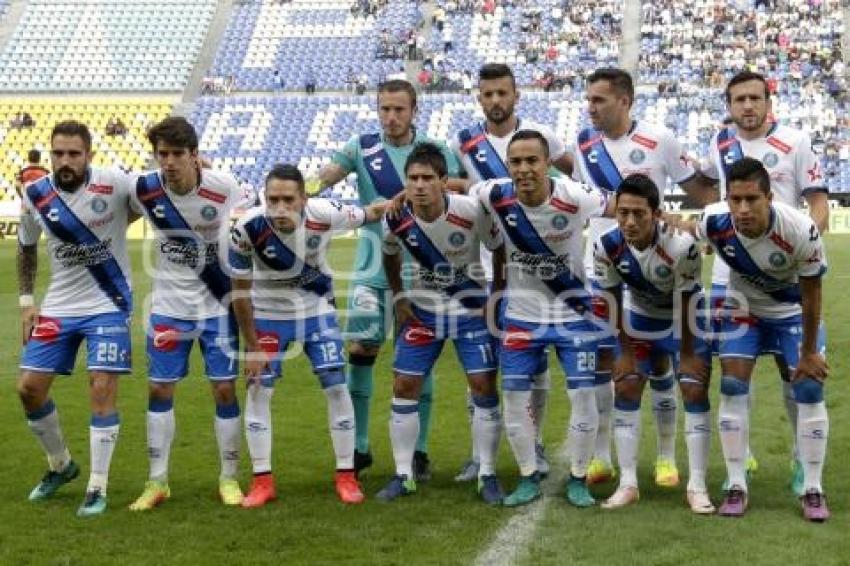 FÚTBOL . CLUB PUEBLA VS PACHUCA