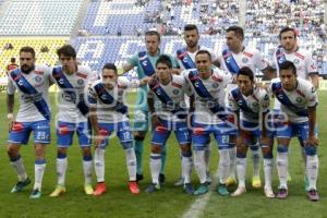 FÚTBOL . CLUB PUEBLA VS PACHUCA