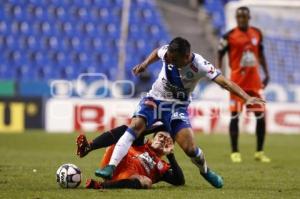 FÚTBOL . CLUB PUEBLA VS PACHUCA