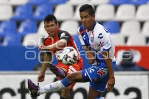 FÚTBOL . CLUB PUEBLA VS PACHUCA