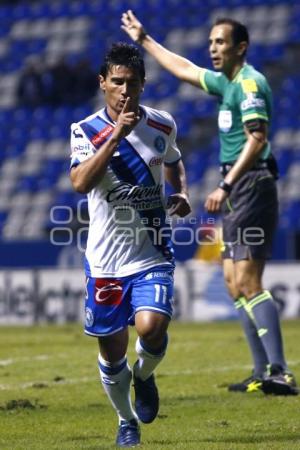 FÚTBOL . CLUB PUEBLA VS PACHUCA