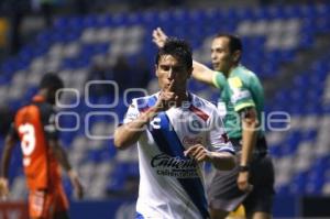 FÚTBOL . CLUB PUEBLA VS PACHUCA