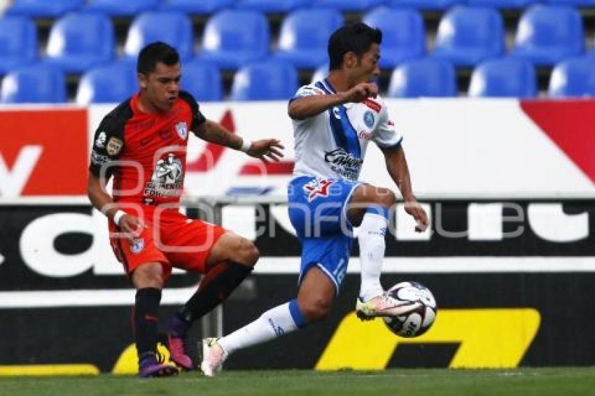 FÚTBOL . CLUB PUEBLA VS PACHUCA