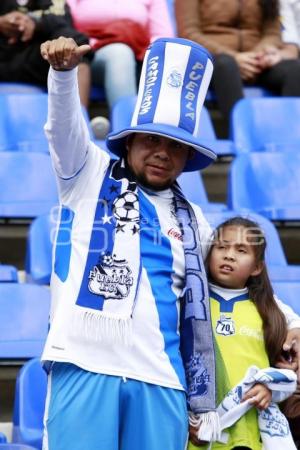 FÚTBOL . CLUB PUEBLA VS PACHUCA