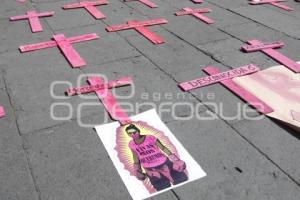 MANIFESTACIÓN CONTRA FEMINICIDIOS