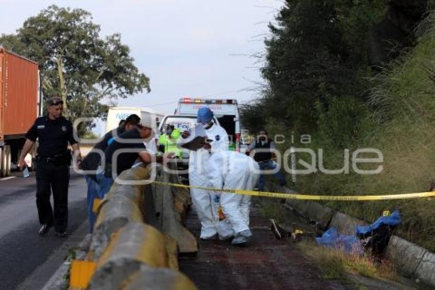 HOMICIDIO AUTOPISTA . TLAHUAPAN