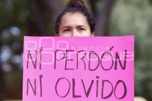 MANIFESTACIÓN CONTRA FEMINICIDIOS