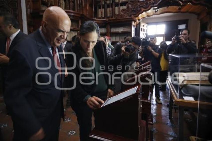 GUÍA INTERACTIVA BIBLIOTECA PALAFOXIANA