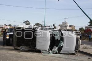 VOLCADURA EN SAN MARTIN TEXMELUCAN