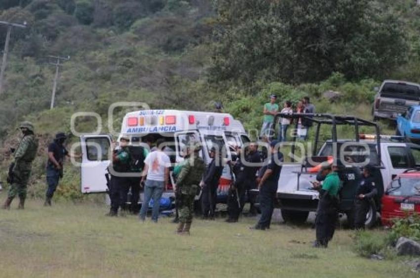 ACCIDENTE DE AVIONETA