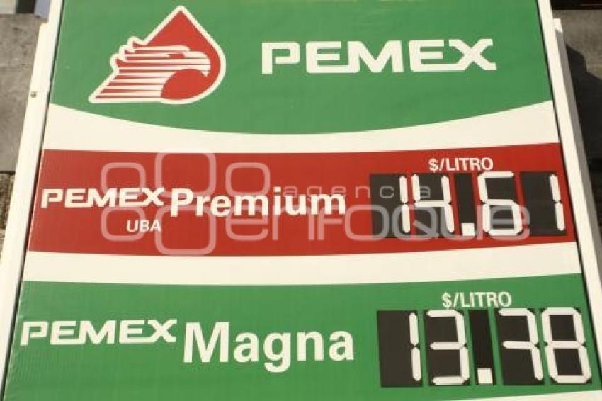 GASOLINA . ECONOMÍA