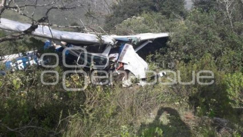 ACCIDENTE DE AVIONETA