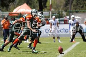 FÚTBOL AMERICANO . AZTECAS UDLAP VS ITESM TOLUCA