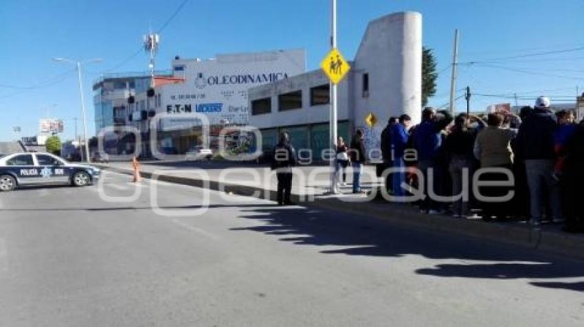 MANIFESTACIÓN VECINOS . ESTEBAN DE ANTUÑANO