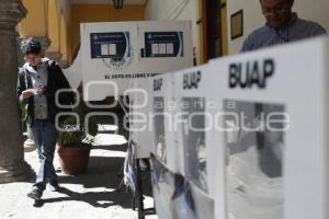 BUAP . ELECCIÓN CONSEJEROS UNIVERSITARIOS