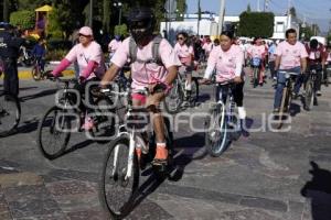 SAN ANDRÉS CHOLULA . RODADA CONTRA CÁNCER DE MAMA