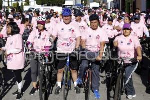 SAN ANDRÉS CHOLULA . RODADA CONTRA CÁNCER DE MAMA