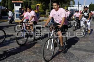 SAN ANDRÉS CHOLULA . RODADA CONTRA CÁNCER DE MAMA